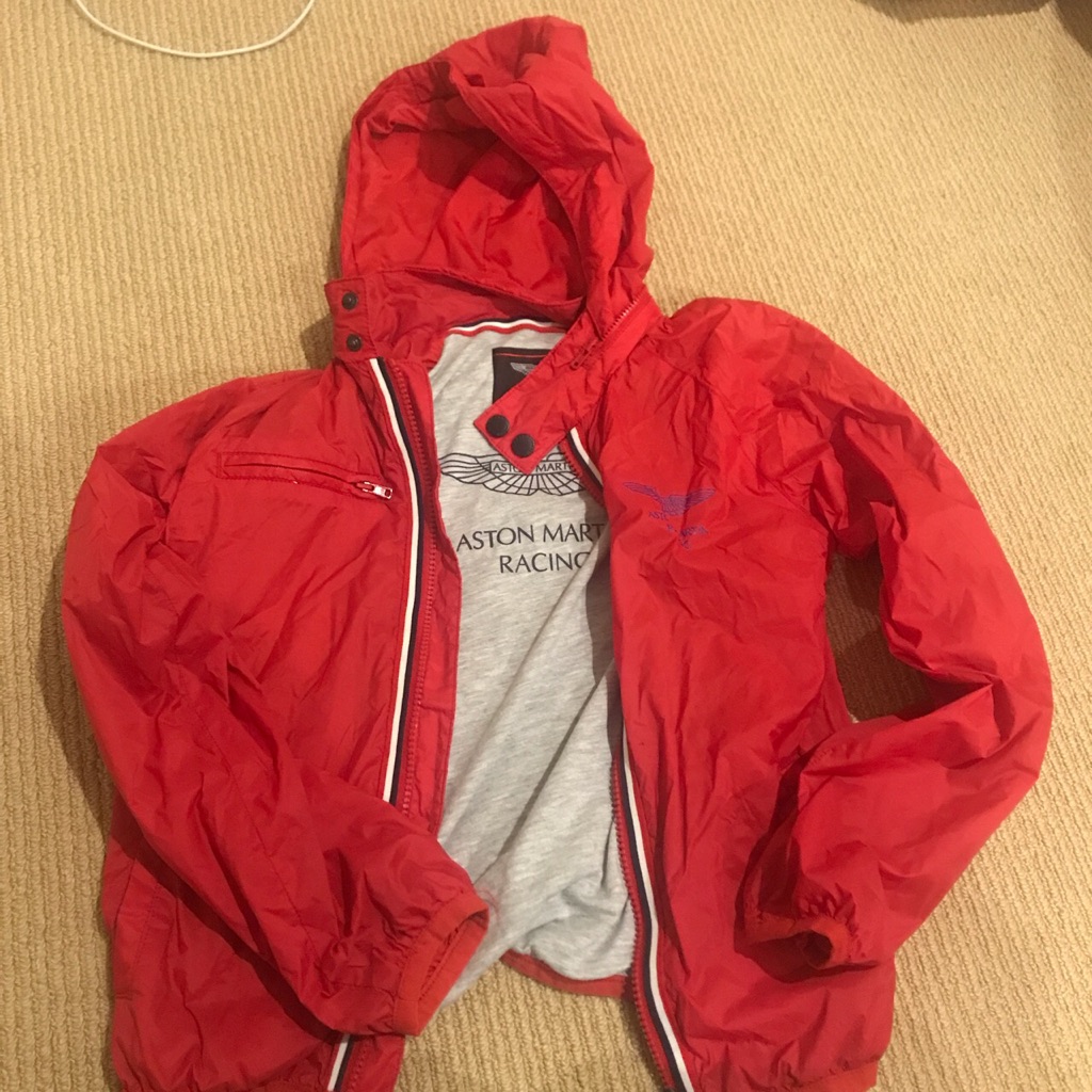 Red Hackett Rain Jacket